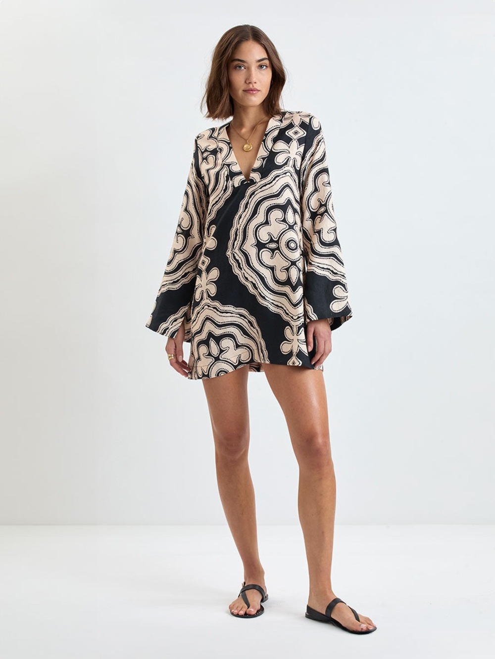 LEMLEM RAEY | Column Dress - Niku Black